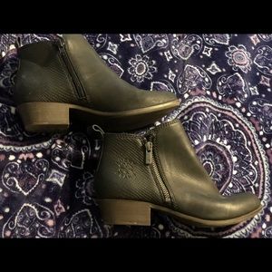 Lucky girls black booties